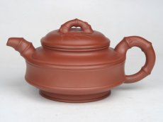 紫砂壶图片：双线竹鼓（小）  ... - 美壶网