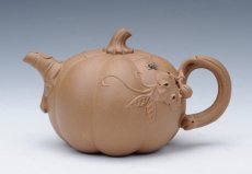 紫砂壶图片：南瓜壶 - 美壶网