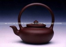 紫砂壶图片：太极提梁壶 - 美壶网