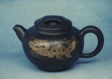 紫砂壶图片：金丝嵌龙 - 美壶网