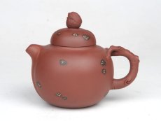紫砂壶图片：寿桃  250CC... - 美壶网
