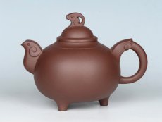 紫砂壶图片：三羊开泰 - 美壶网