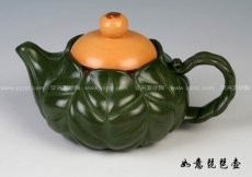 紫砂壶图片：如意琵琶壶 - 美壶网