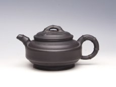 紫砂壶图片：双线竹鼓 - 美壶网