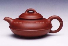 紫砂壶图片：线圆合欢 - 美壶网