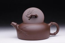 紫砂壶图片：竹韵壶 - 美壶网