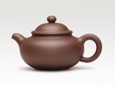 紫砂壶图片：小仿古扁腹 - 美壶网