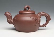 紫砂壶图片：咏春梅花 - 美壶网