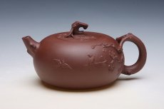 紫砂壶图片：喜上梅梢系列一 - 美壶网