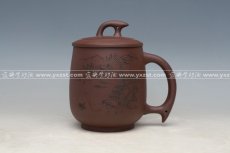 紫砂壶图片：龙山杯 - 美壶网