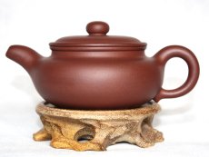 紫砂壶图片：底槽青  仿古壶 - 美壶网