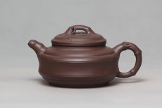 紫砂壶图片：双线竹鼓 - 美壶网