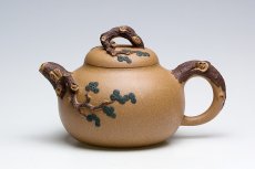 紫砂壶图片：迎客松 - 美壶网