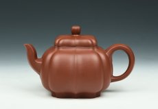 紫砂壶图片：四方筋纹器 - 美壶网