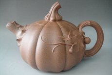 紫砂壶图片：南瓜壶 - 美壶网