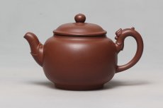 紫砂壶图片：双龙朝珠 - 美壶网