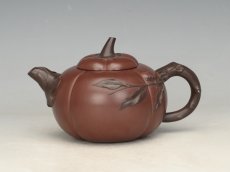 紫砂壶图片：柿子壶 - 美壶网