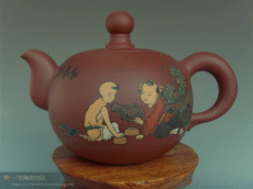 紫砂壶图片：金顶一粒珠 - 美壶网