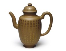 紫砂壶图片：高酒壶 容量：28... - 美壶网