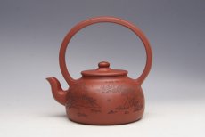 紫砂壶图片：大彬提梁 - 美壶网