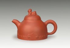 紫砂壶图片：童子如意 - 美壶网