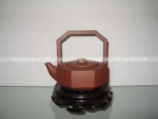 紫砂壶图片：钻石提梁 - 美壶网