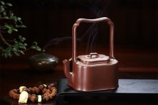 紫砂壶图片：智方提梁 - 美壶网