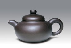 紫砂壶图片：茄段 180CC - 美壶网