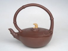 紫砂壶图片：月下潇湘  500... - 美壶网