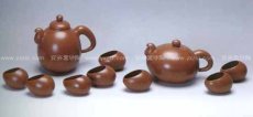 紫砂壶图片：晨曲茶具 - 美壶网