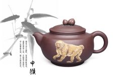 紫砂壶图片：申猴 - 美壶网